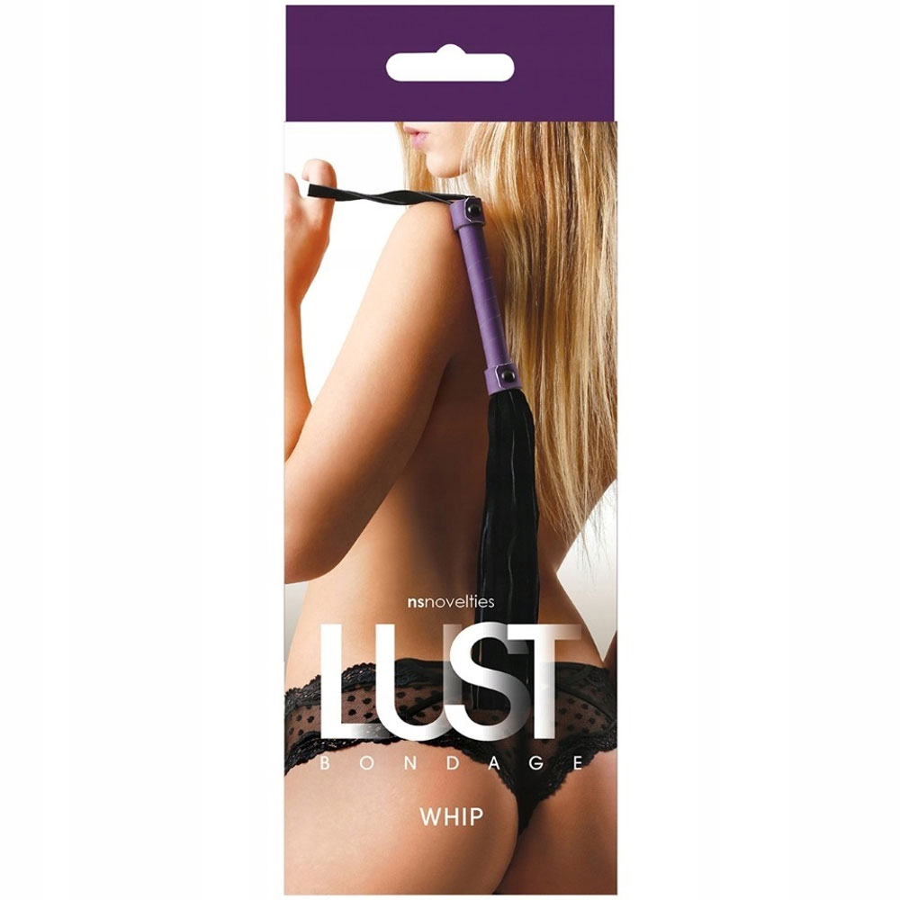 Lust Bondage Whip Purple