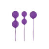 Luxe O' Kegel Balls Purple - Bile Vaginale