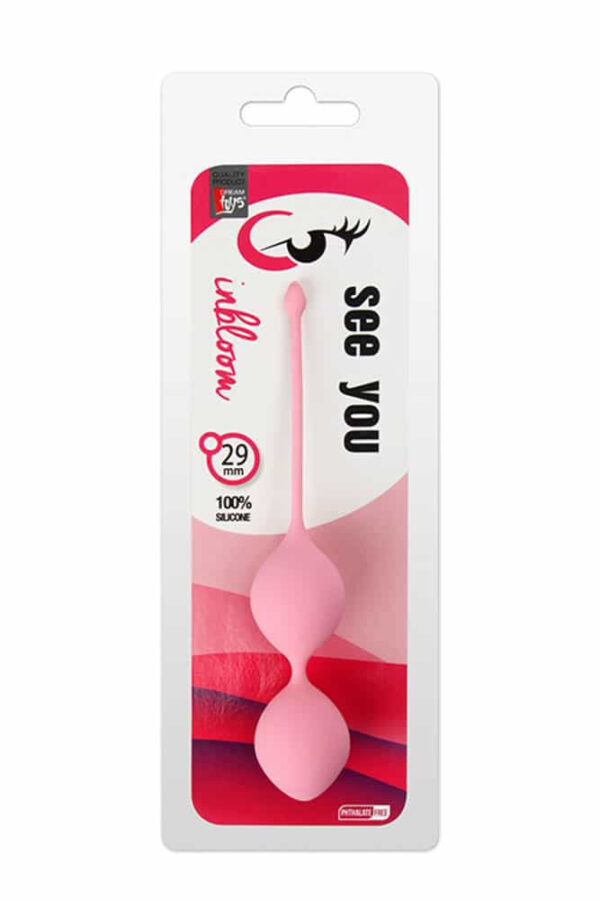 See You In Bloom Duo Balls 29 mm Pink - Bile Vaginale