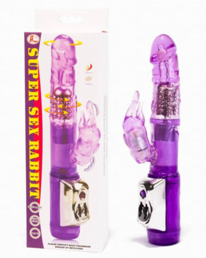 Super Sex Rabbit Vibrator Purple - Vibratoare Rabbit Si Punctul G