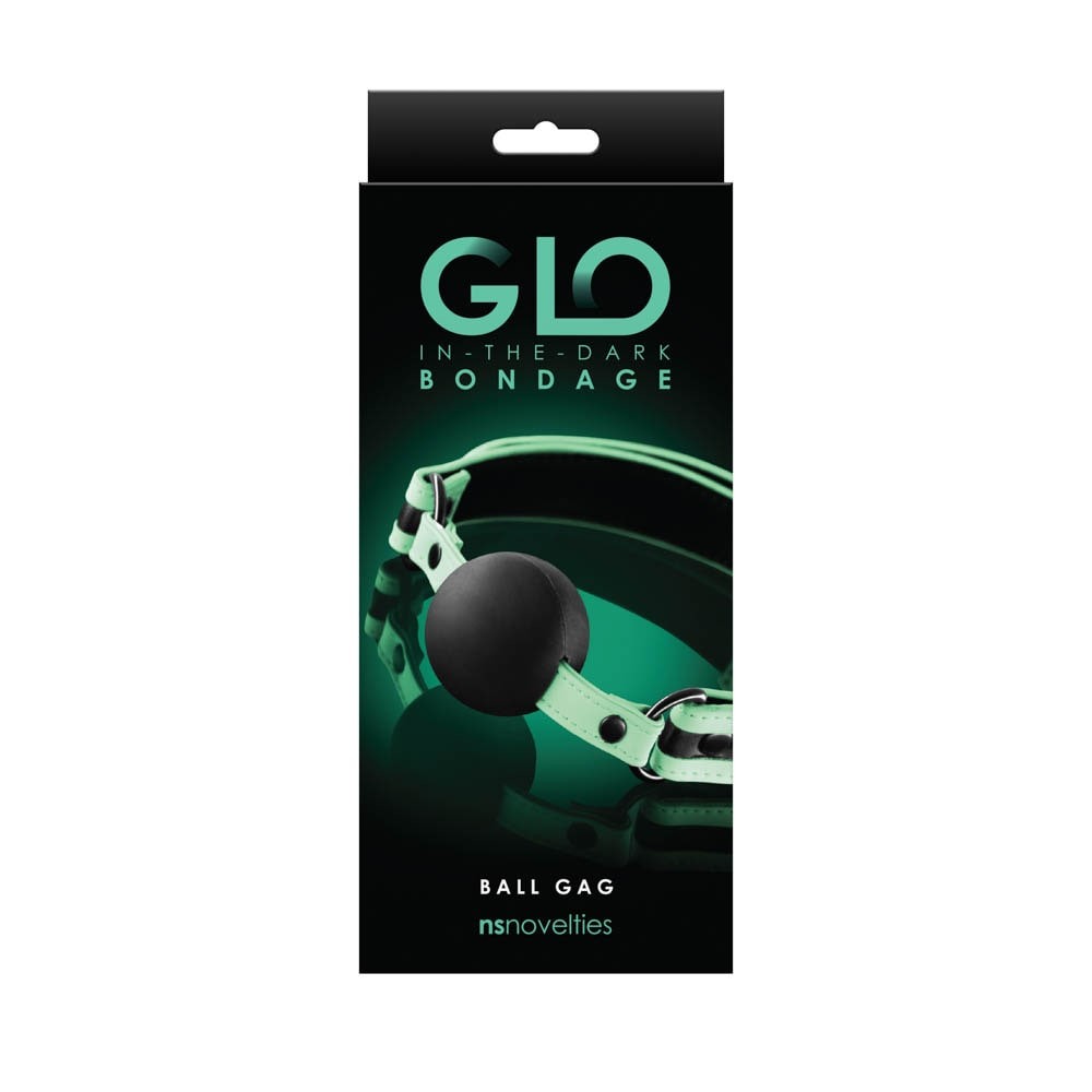 Model GLO Bondage - Ball Gag - Green