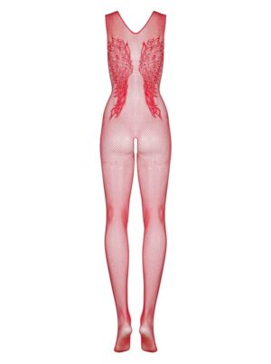 Bodystocking N112 red  S/M/L - Catsuits