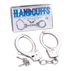 Large Metal Handcuffs With Keys Avantaje