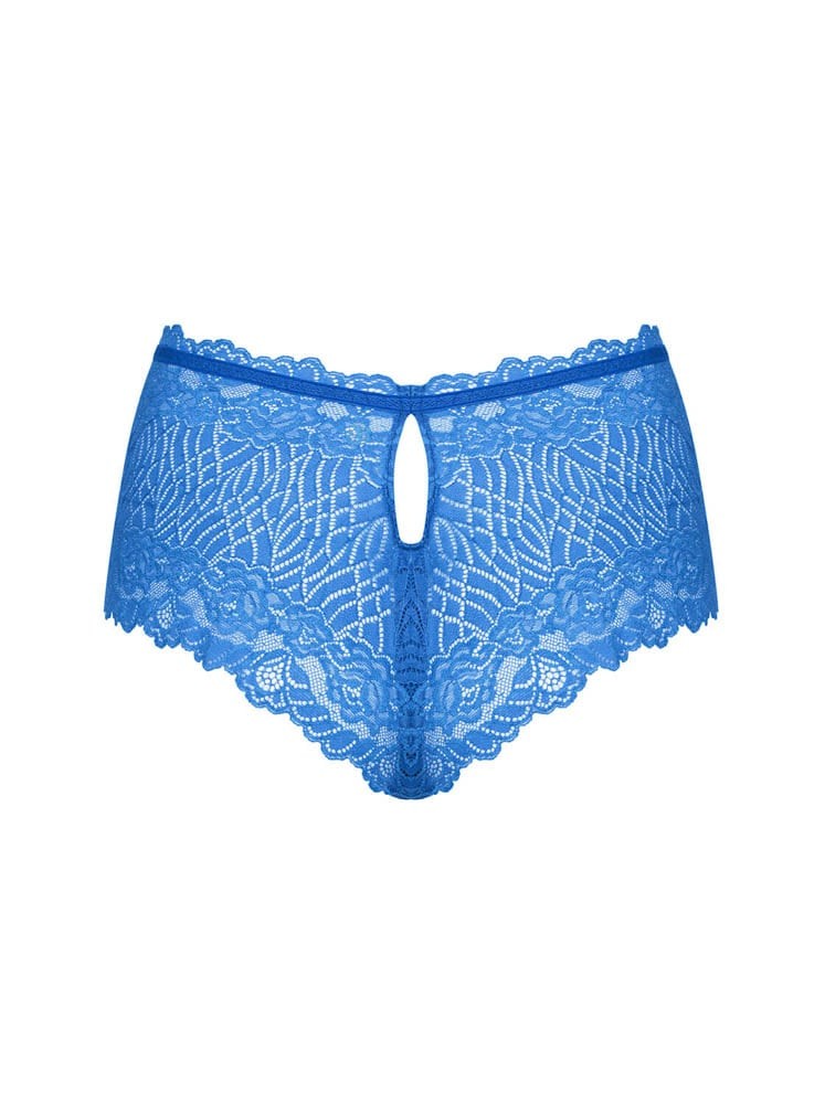 Bluellia shorties blue L/XL - Chiloti Sexy Pentru Femei