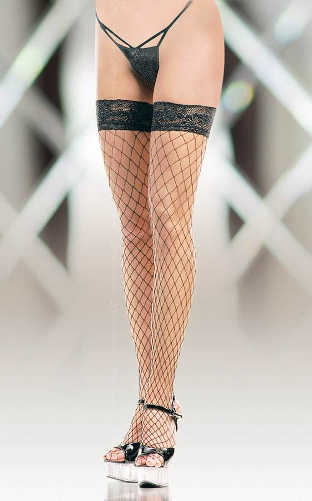 Stockings 5520    black/ 3 - Ciorapi Sexy