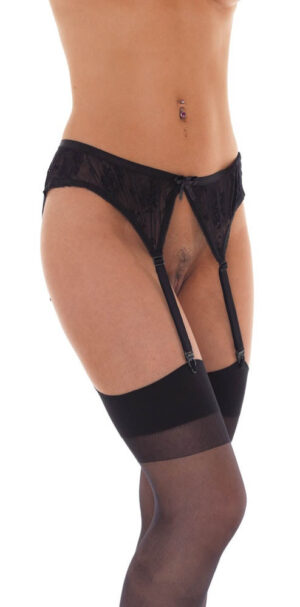 Suspenderbelt with Stockings - Ciorapi Sexy