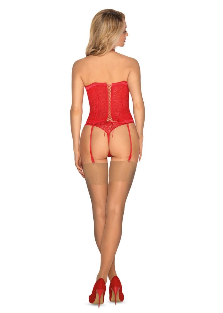 Flameria corset & thong L/XL - Corsete
