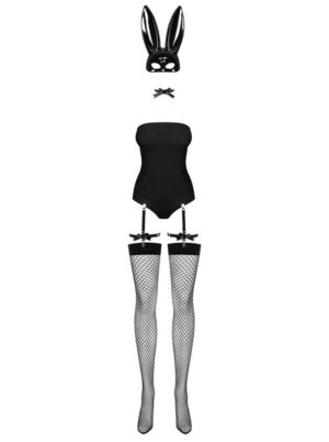 Bunny costume L/XL black - Costume Fantezii Erotice