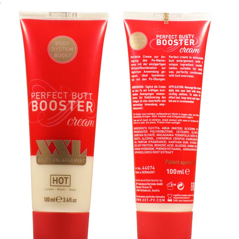 HOT XXL booty Booster cream  100 ml Crema Marire Fund Marirea Feselor
