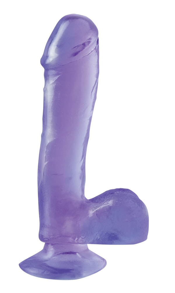 Basix Rubber Works 7.5 inch Dong With Suction Cup - Dildo