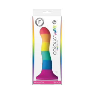 Colours Pride Edition 6 inch Wave Dildo Rainbow Avantaje