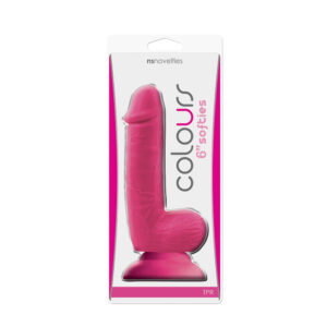 Colours - Softies - 6" Dildo - Pink Avantaje