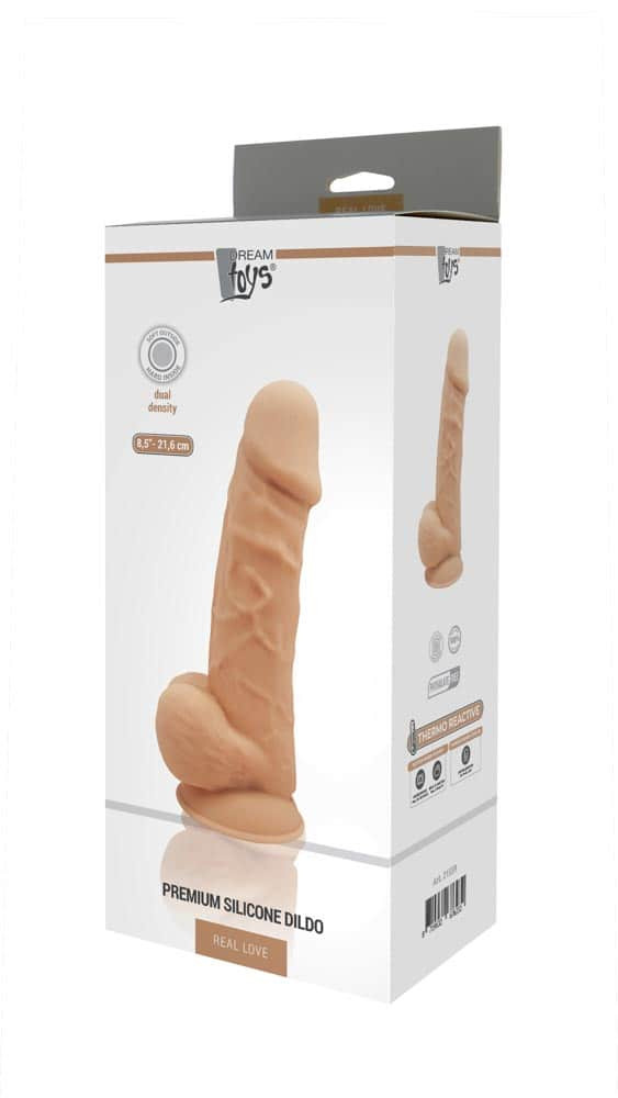 Dream Toys Real Love Dildo 8.5 inch Flesh Avantaje