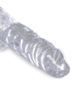 King Cock Clear 4" Cock with Balls - Dildo