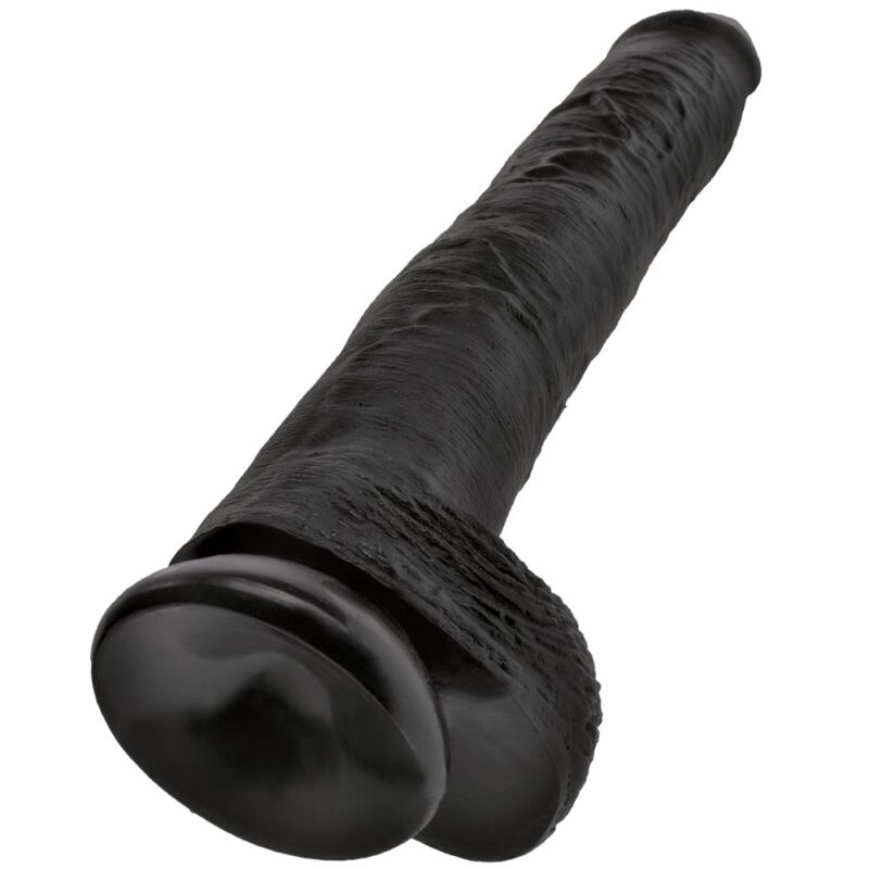 Dildo Pipedream King Cock King CockÂ 14 inch Cock With Balls Black