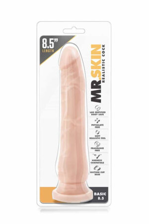 Mr. Skin Realistic Cock Basic 8.5 inch Beige Avantaje