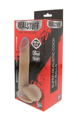 RealStuff 6.5 inch Dong With Scrotum Avantaje