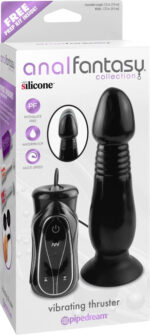 Anal Fantasy Collection Vibrating Thruster Black - Dopuri Anale