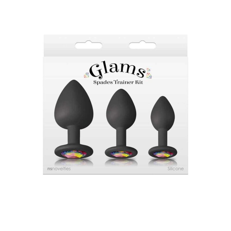 Glams - Spades Trainer Kit - Black - Dopuri Anale