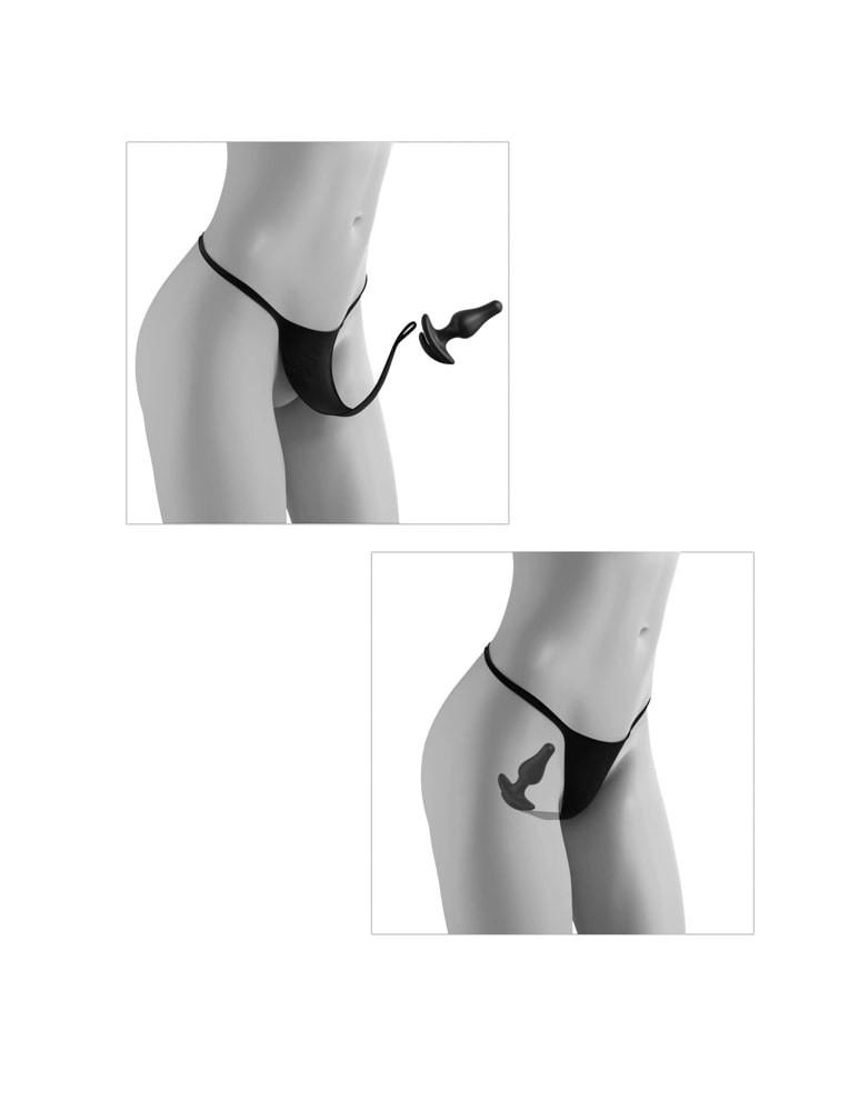 Model Remote Bowtie Bikini - Fits Size XL-XXL