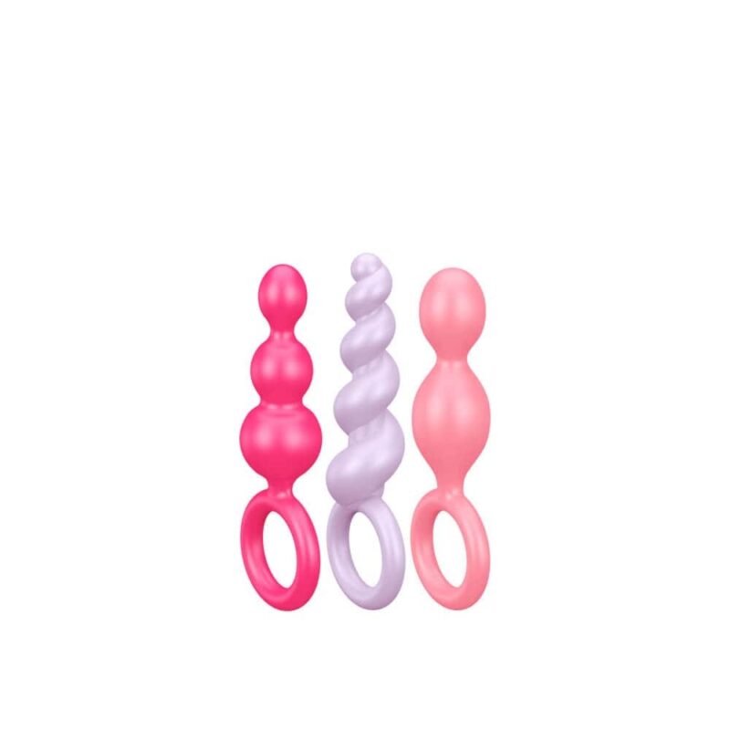 Model Satisfyer Booty Call (Set of 3) Coloured