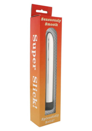 Super Slick Vibrator Silver - Vibratoare Clasice