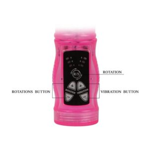 3-speed vibe 3-speed rotation beads TPR Available color: Pink and Purple Battery: 3AAA Avantaje