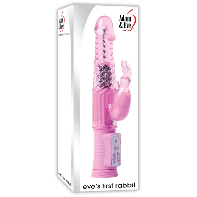 A&E Eve's First Rabbit Pink Vibrator Rezistent La Apă Culoare Roz