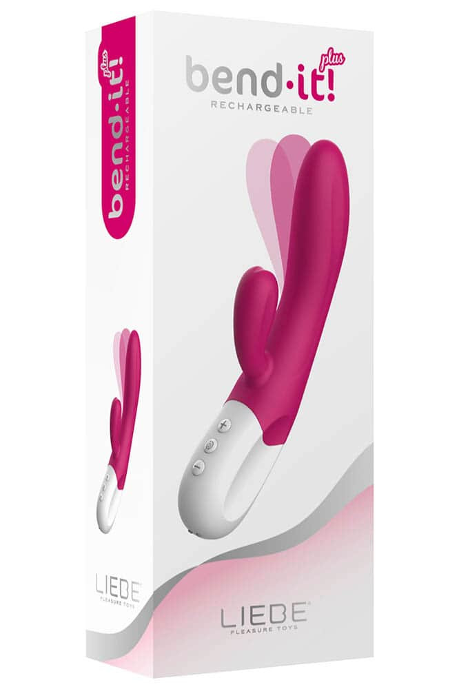Vibrator Stimulator Clitoris Bend It Plus Rechargeable Cerise
