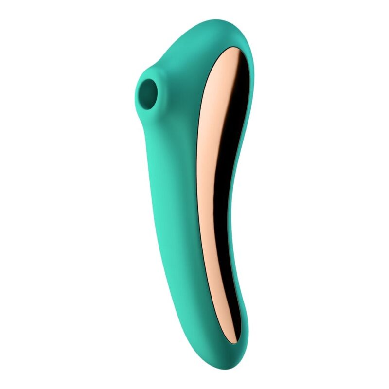 Vibrator Stimulator Clitoris Dual Kiss green