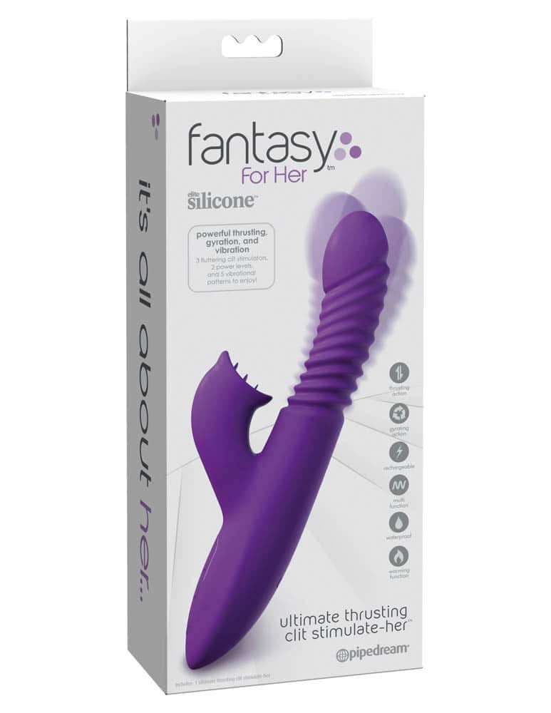 Model Fantasy For Her Ultimate Thrusting Clit Stimulate-Her - Purple