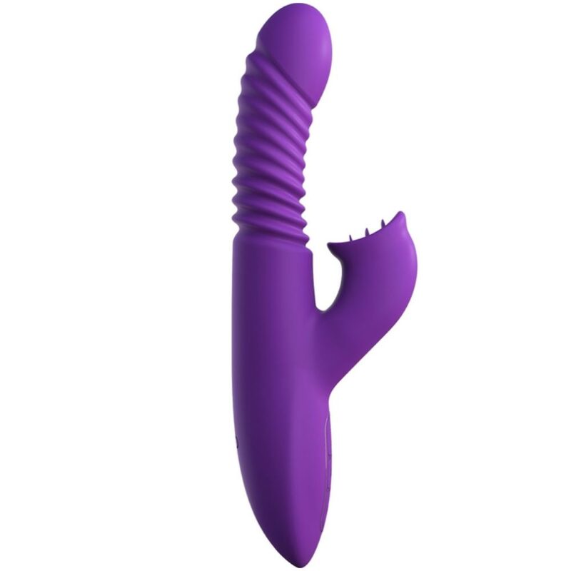 Vibrator Rezistent La Apă Fantasy For Her Ultimate Thrusting Clit Stimulate-Her - Purple
