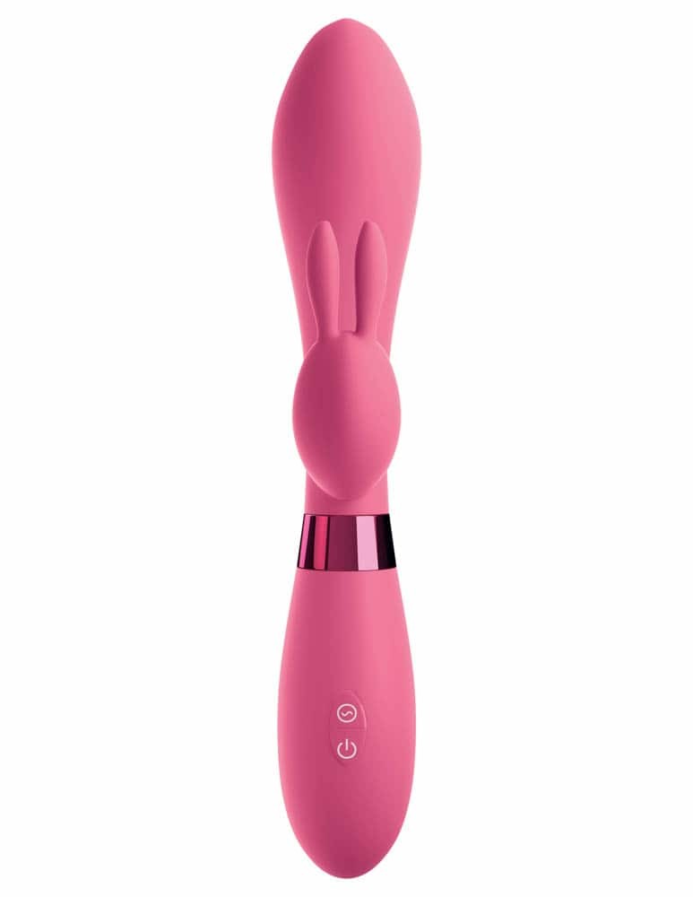 Model OMG! Rabbits  Selfie Silicone Vibrator - Pink
