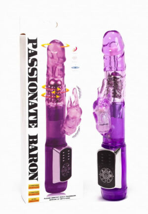 Passionate Baron Vibrator Purple - Vibratoare Rabbit Si Punctul G