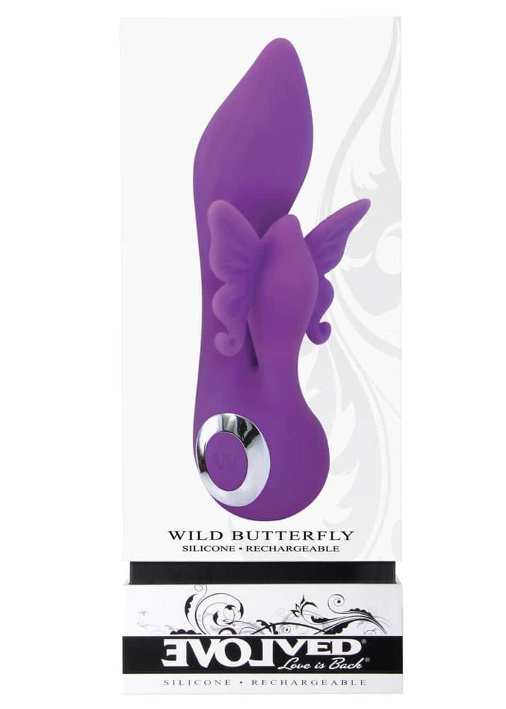 Model Wild Butterfly Purple