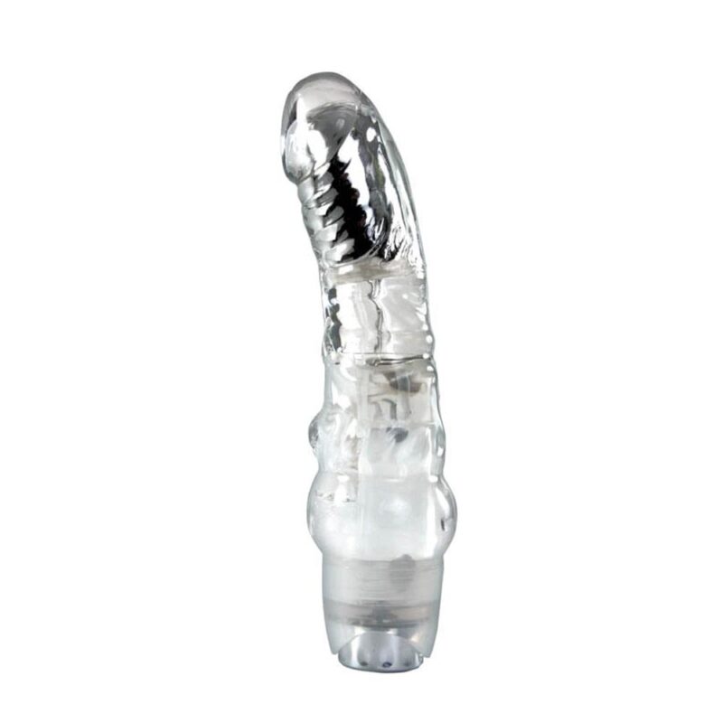 Model Jelly Rancher 6 inch Vibrating Massager Clear