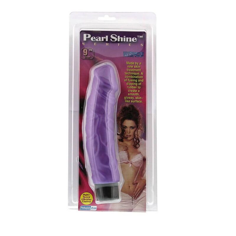 Vibrator Pentru Punctul G Pearl Shine 9 Vibrator Purple