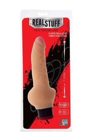 RealStuff 7 inch Vibrator Flesh 3 Avantaje