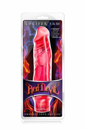Red Devil Lucifer Sam Cherry Red - Vibratoare Realistice
