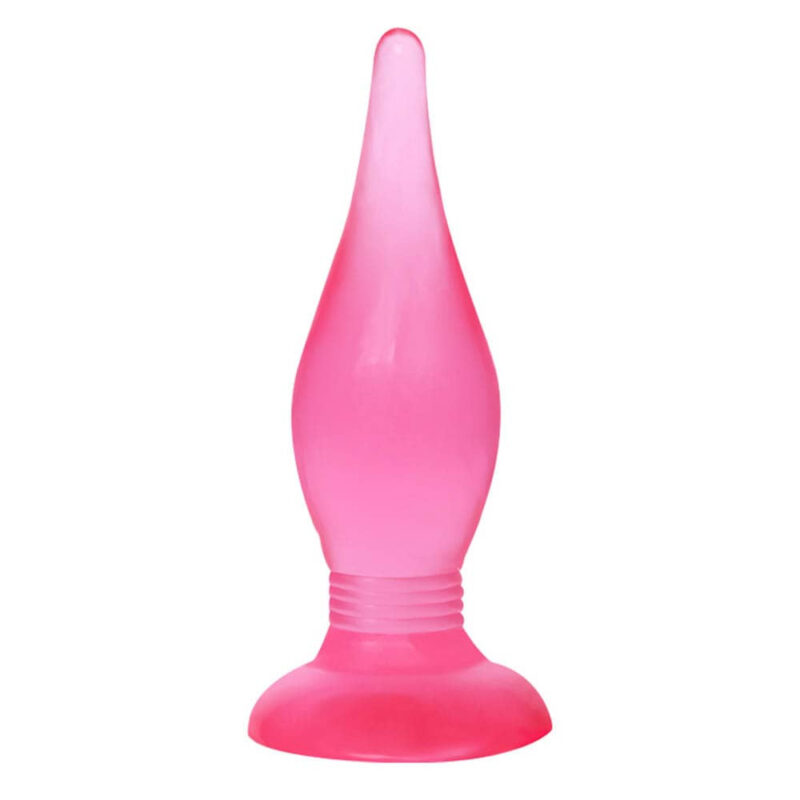 Dop anal Cu Ventuza Butt Plug Pink