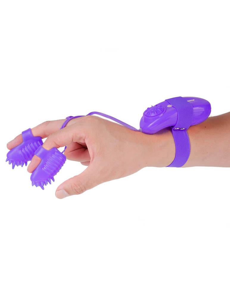 Jucarie Fingering Cu Vibrații Neon Magic Touch Finger Fun Purple