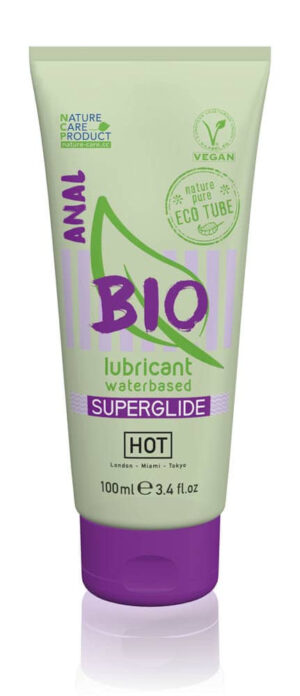 HOT BIO lubricant waterbased Superglide Anal 100 ml Avantaje