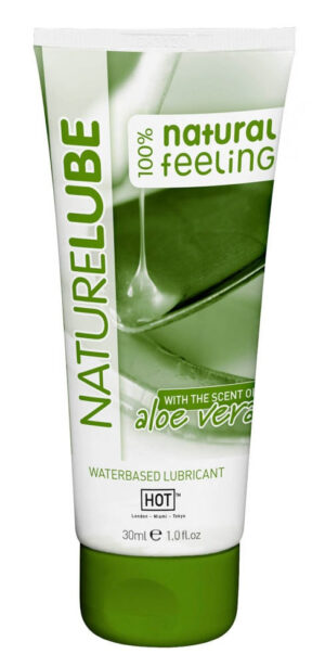 HOT Nature Lube waterbased ALOE VERA  - 30ml Avantaje