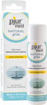 pjur® med NATURAL glide - 100 ml bottle Avantaje