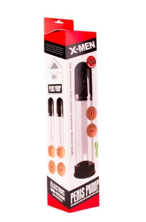 X-MEN Electric Penis Pump Black Avantaje