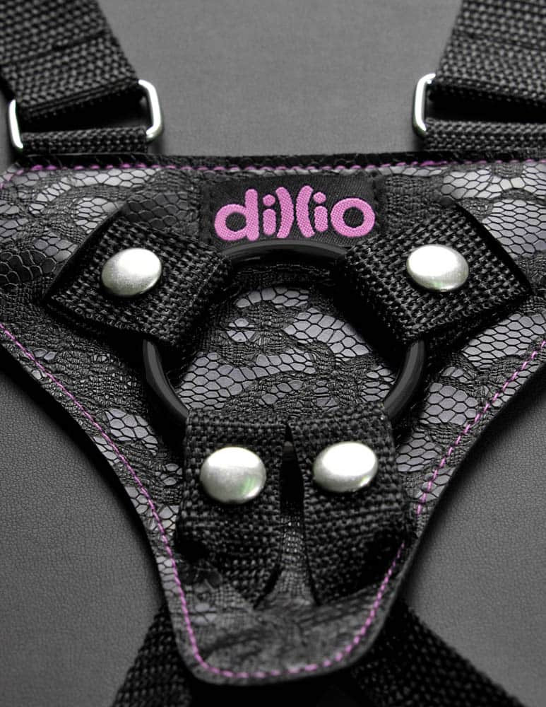 Strap On Cu Ventuza Dillio  6" Strap-On Suspender  Harness Set 